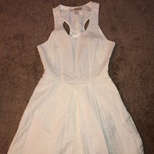 White cocktail dress